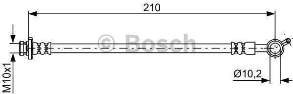 Brake Hose 1 987 481 830 - image 5