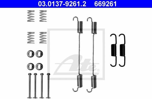 Accessory Kit, brake shoes 03.0137-9261.2