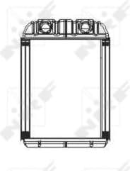 Heat Exchanger, interior heating 53671