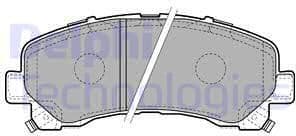Brake Pad Set, disc brake LP2229