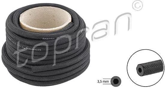 Vakuuminė šlangutė, kuro šlangutė TOPRAN vidus Ø3.5mm - 104 538 - image 2