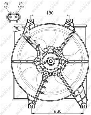 Fan, engine cooling 47546 - image 3