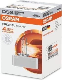 Osram Bulb D5S ORIGINAL XENARC 25W 12V PK32D-7 4X1 1A - 66540