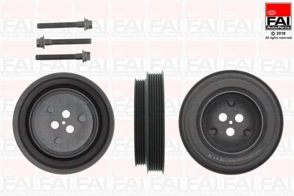 Belt Pulley Set, crankshaft FVD1009K