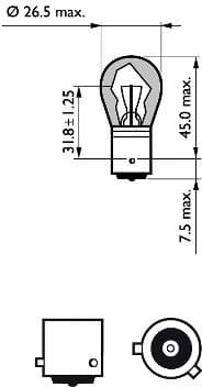 Bulb LongLife EcoVision 12496LLECOCP - image 3