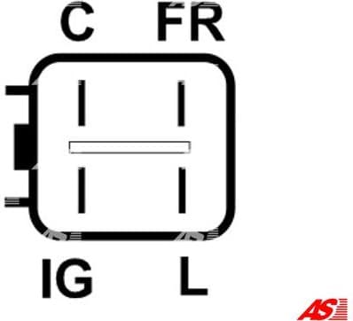 Alternator AS A6030 - image 5