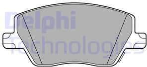 Brake Pad Set, disc brake LP3289