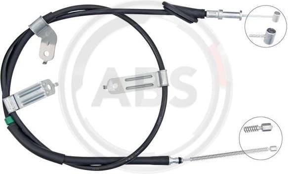 Cable Pull, parking brake K10254