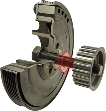 Belt Pulley, crankshaft 80001157 - image 4