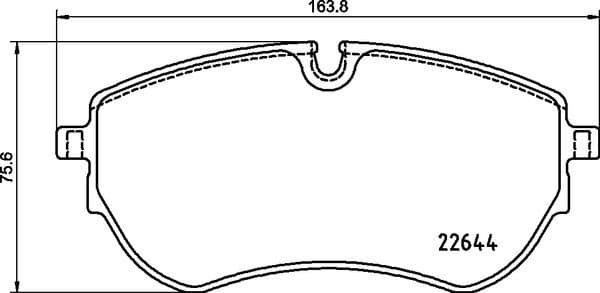 Brake Pad Set, disc brake PRIME LINE P85173
