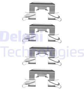 Accessory Kit, disc brake pad LX0507