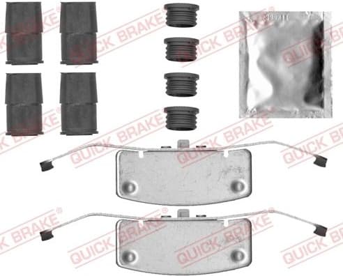 Accessory Kit, disc brake pad 109-0052