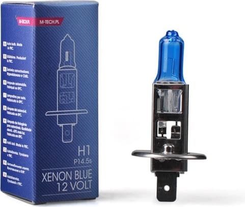 Lemputė M-TECH H1 Xenon Blue 55W 12V - H1-XENON-MTH