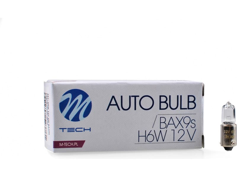 Lemputė M-TECH halogeninė H6W 12V - H6W-MTH (M-TECH) - Autoera