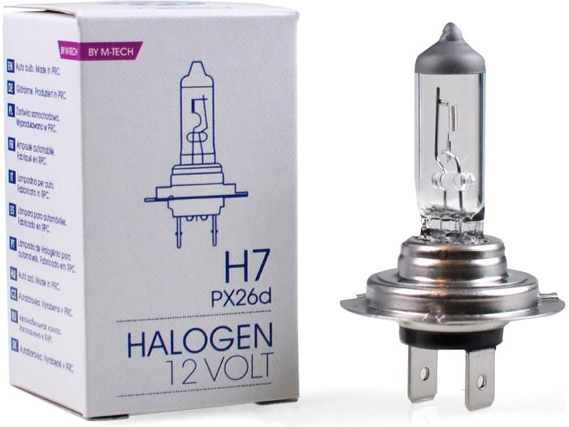 Lemputė M-TECH halogeninė H7 55W 12V - H7-MTH (M-TECH) - Autoera