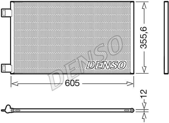 Condenser, air conditioning DCN23041