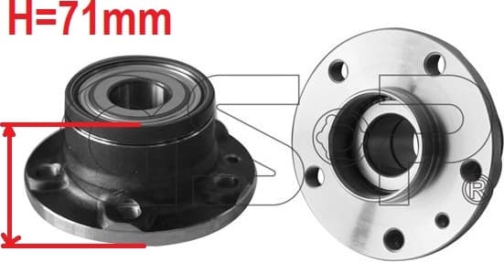 Bearing wheel 9230128
