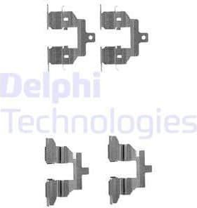 Accessory Kit, disc brake pad LX0531