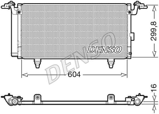 Condenser, air conditioning DCN36005