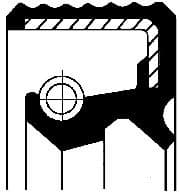 Shaft Seal, manual transmission 01033486B