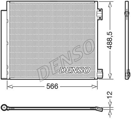 Condenser, air conditioning DCN46026