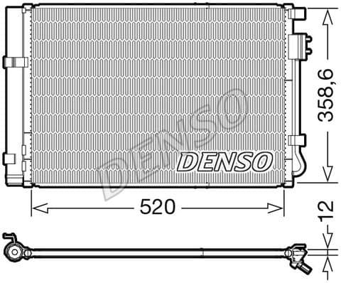 Condenser, air conditioning DCN41011