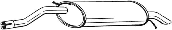 Rear Muffler 278-527