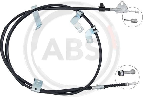 Cable Pull, parking brake K14026