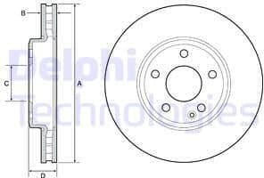 Brake Disc BG4646C