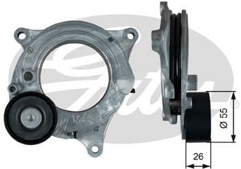 Belt Tensioner, V-ribbed belt DriveAlign™ T39381