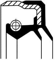 Shaft Seal, transfer case 01029917B