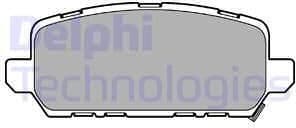 Brake Pad Set, disc brake LP3244