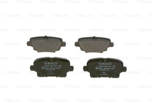 Brake Pad Set, disc brake 0986424872 - image 3