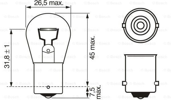Bulb, direction indicator Pure Light WS 1 987 302 261 - image 5