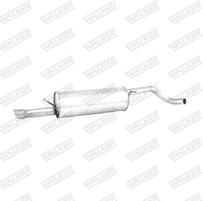 Rear Muffler 24153 - image 7