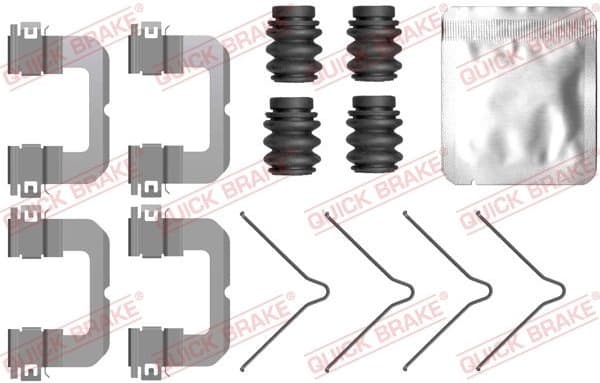 Accessory Kit, disc brake pad 109-0099