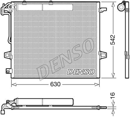 Condenser, air conditioning DCN17057