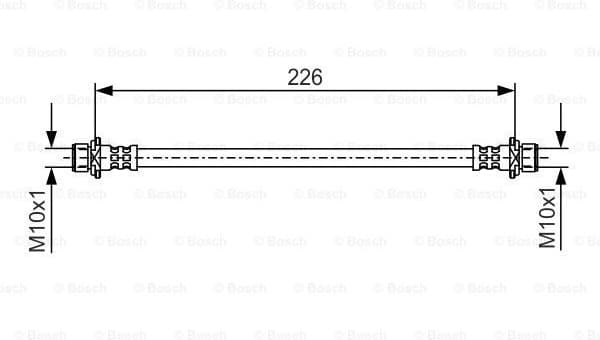 Brake Hose 1 987 481 A35 - image 5