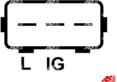 Alternator AS A6125 - image 5