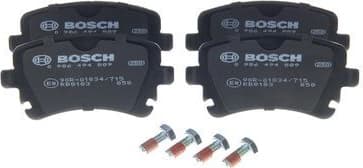 Brake Pad Set, disc brake 0986494889