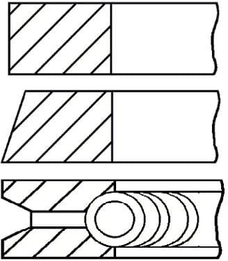 Piston Ring Set 08-961807-00