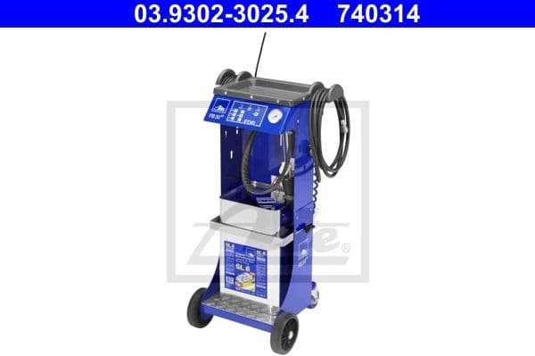 Filling/Bleeding Unit, brake hydraulics 03.9302-3025.4