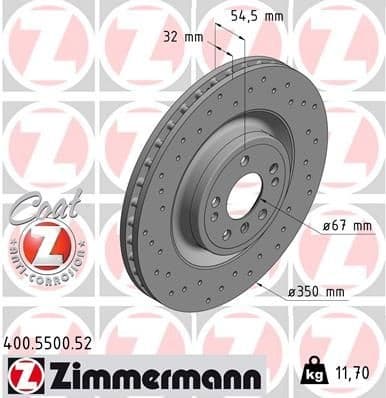 Brake Disc SPORT BRAKE DISC Z 400.5500.52