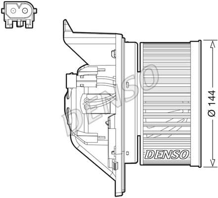 Interior Blower DEA05005