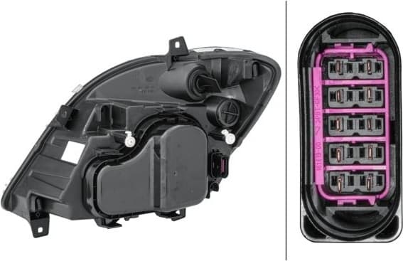 Headlight 1EB247012061 - image 2