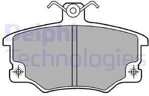 Brake Pad Set, disc brake LP459