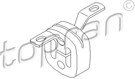 Mount, exhaust system 107 224