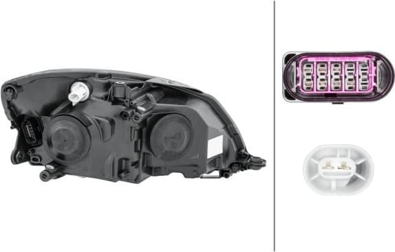 Headlight 1EL010417491 - image 2