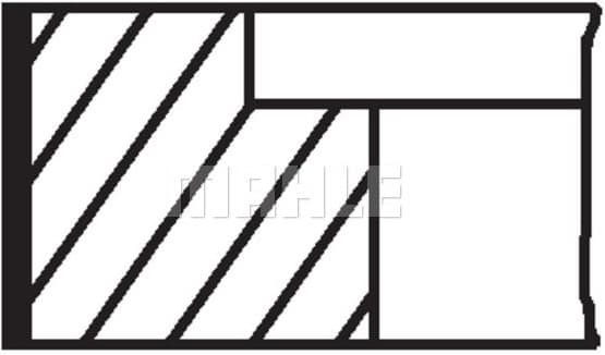Piston Ring Set 03490N0