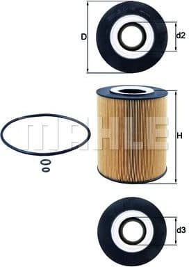 Oil Filter OX146D